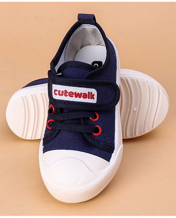 Cute Walk by Babyhug Casual Shoes - Navy Blue