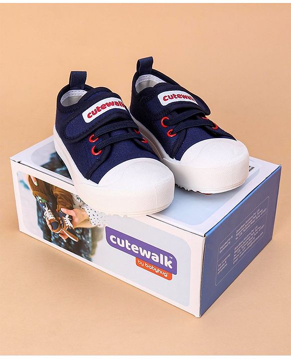 Cute Walk by Babyhug Casual Shoes - Navy Blue