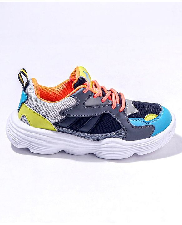 Cute Walk by Babyhug Sports Shoes - Orange