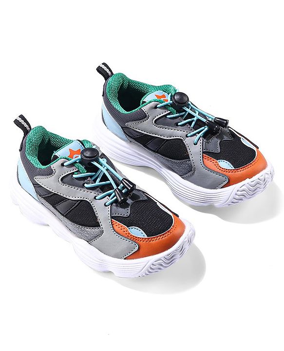 Cute Walk by Babyhug Sports Shoes - Green