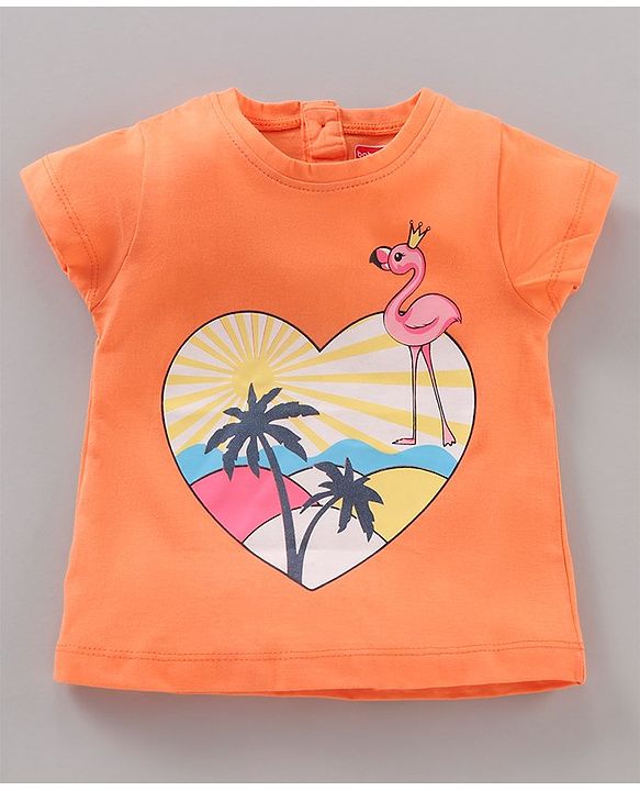 Babyhug Half Sleeves Tee With Graphics Pack Of 3 - Multicolour
