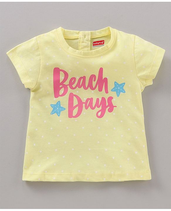 Babyhug Half Sleeves Tee With Graphics Pack Of 3 - Multicolour