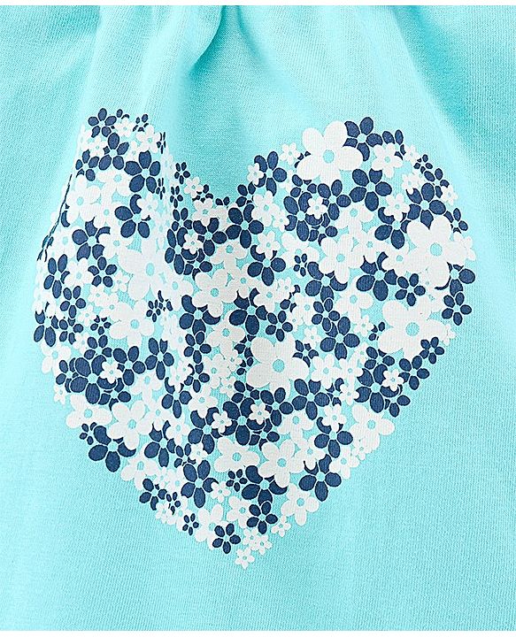 Pine Kids Cotton Sleeveless Tops Printed Pack of 2 - Purple Blue