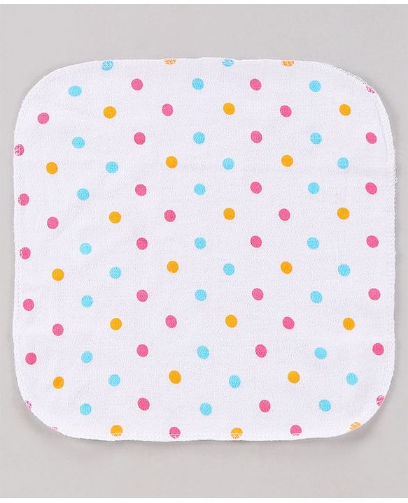 Babyhug Wash cloth Pack of 6 - Multicolor