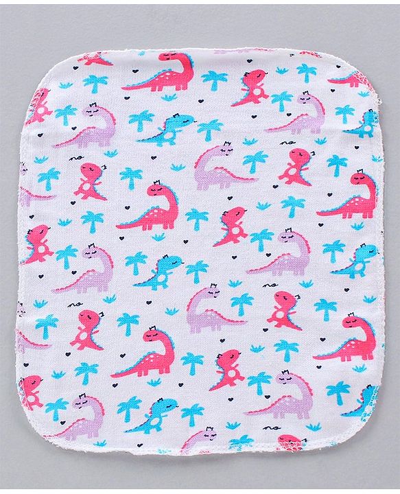 Babyhug Wash cloth Pack of 6 - Multicolor