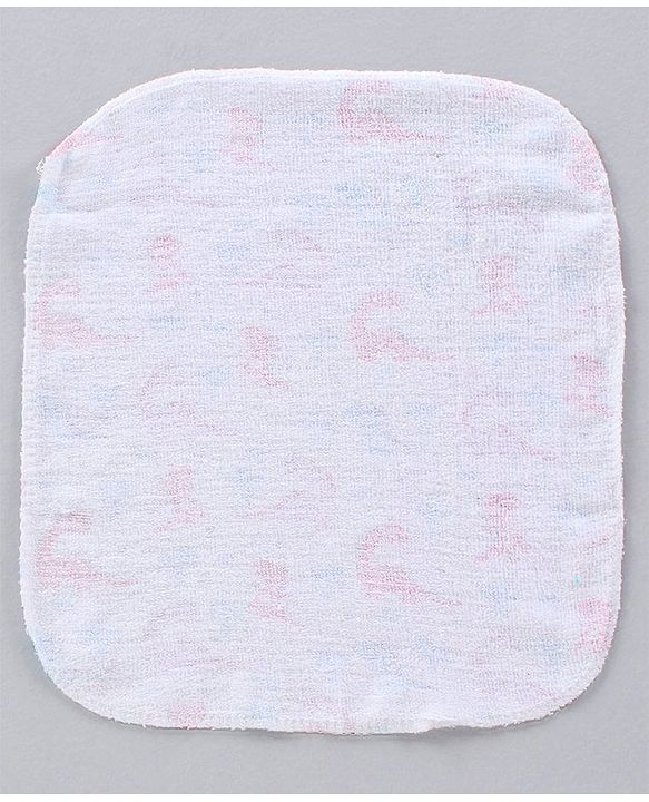 Babyhug Wash cloth Pack of 6 - Multicolor