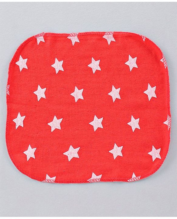 Babyhug Wash cloth Pack of 6 - Multicolor