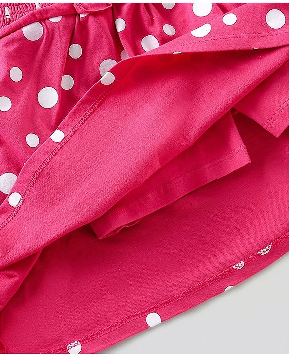 Pine Kids Sleeveless Top & Skirt Set Wonder Print - Pink Blue
