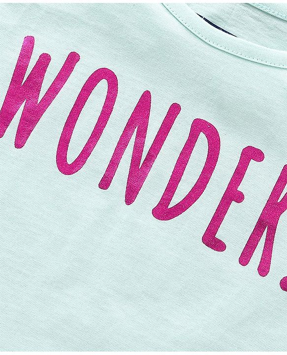Pine Kids Sleeveless Top & Skirt Set Wonder Print - Pink Blue