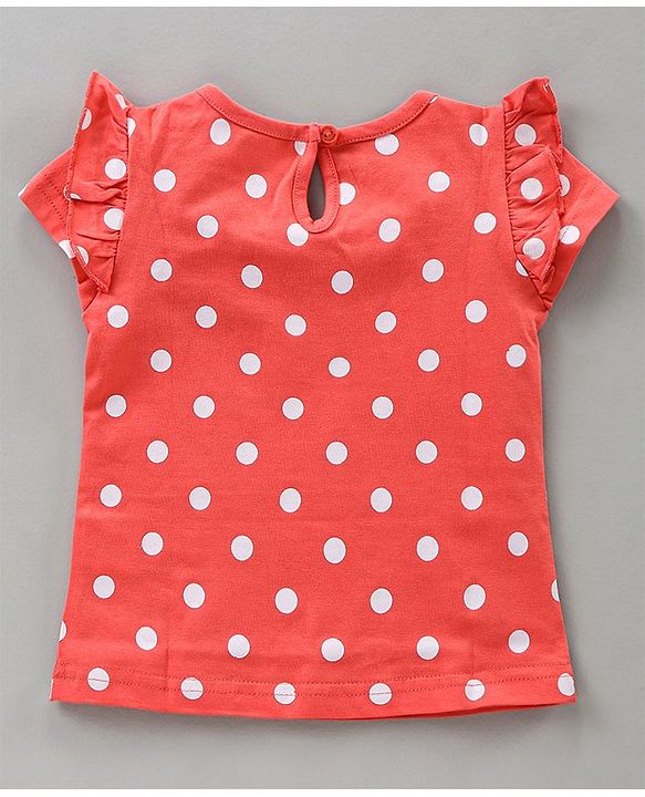 Babyhug Cap Sleeves Tops Strawberry Print Pack of 3 - Multicolour