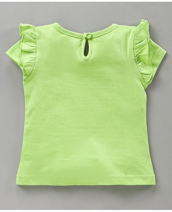 Babyhug Cap Sleeves Tops Strawberry Print Pack of 3 - Multicolour