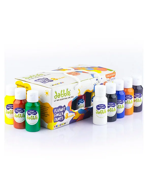 Buy Best Finger Paints for Kids Online - Dabble PlayArt