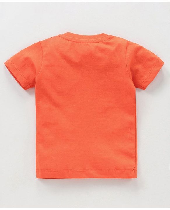 Babyhug Half Sleeves Printed & Striped T-shirts Pack of 3 - Multicolor
