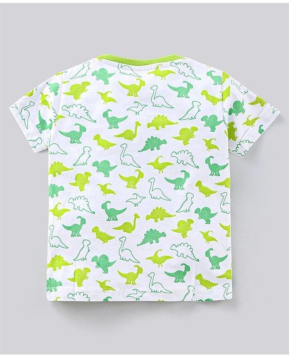Babyhug Half Sleeves T-Shirts Multi Print Pack Of 5 - Multicolour