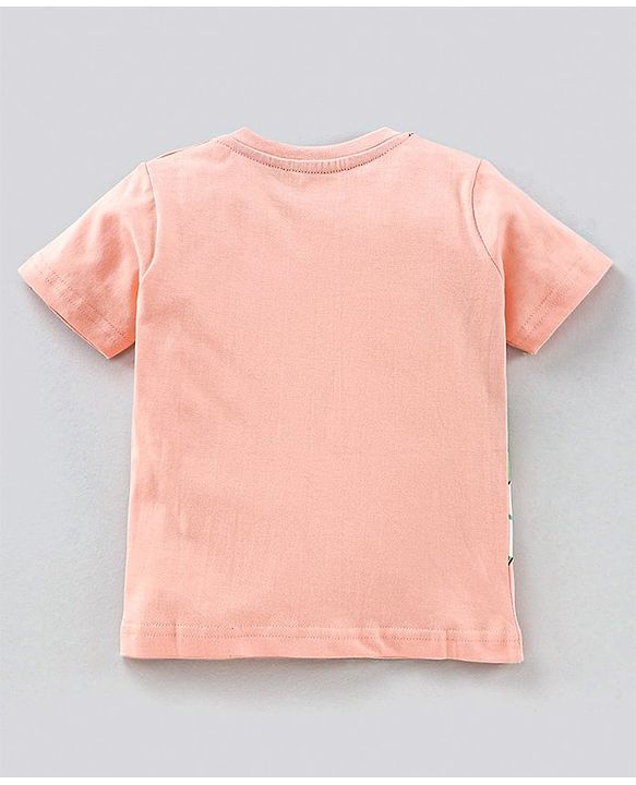Babyhug Half Sleeves T-Shirts Multi Print Pack Of 5 - Multicolour