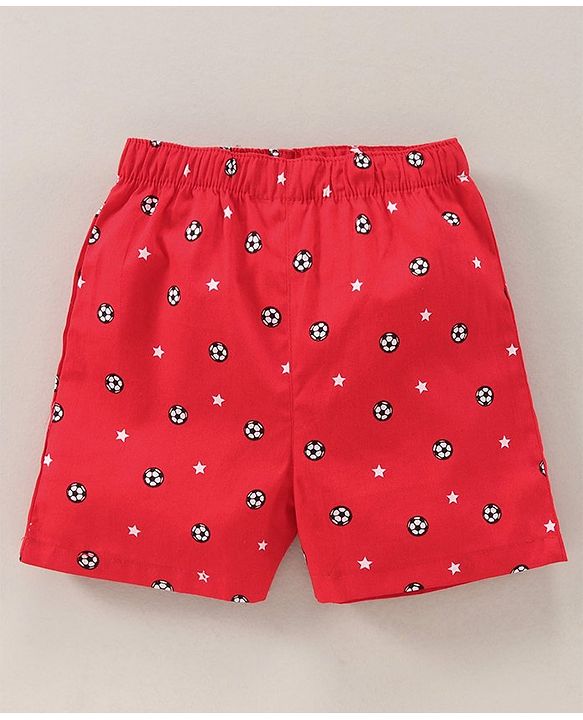 Babyhug Woven Boxers Multi Print Pack of 3 - Multicolor