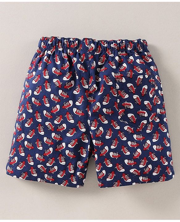 Babyhug Woven Boxers Multi Print Pack of 3 - Multicolor