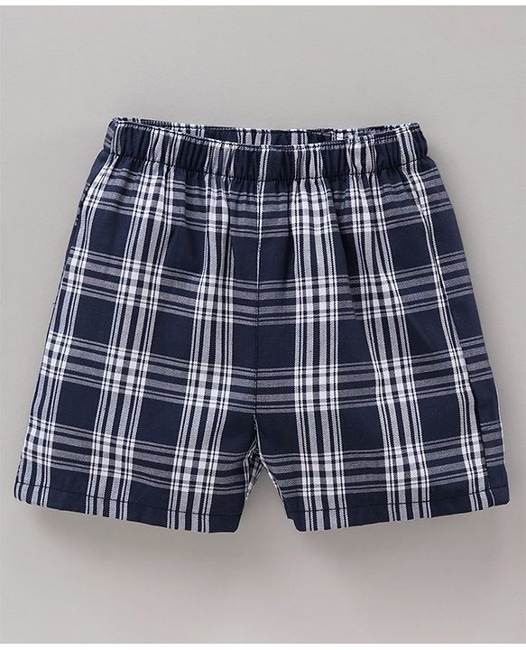 Babyhug Cotton Woven Boxers Printed Pack of 3- Multicolor
