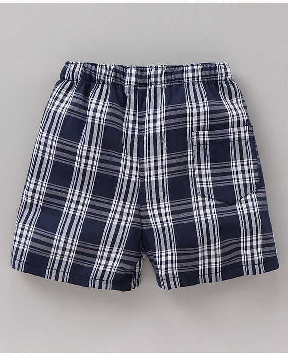 Babyhug Cotton Woven Boxers Printed Pack of 3- Multicolor