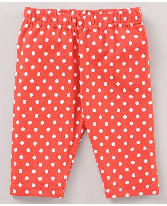 Babyhug 3/4th Lycra Leggings Printed Pack Of 3 - Multicolor