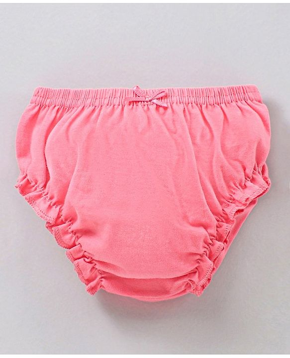 Babyhug 100% Cotton Bloomers Pack Of 7 - Red Blue Green Yellow Pink Orange