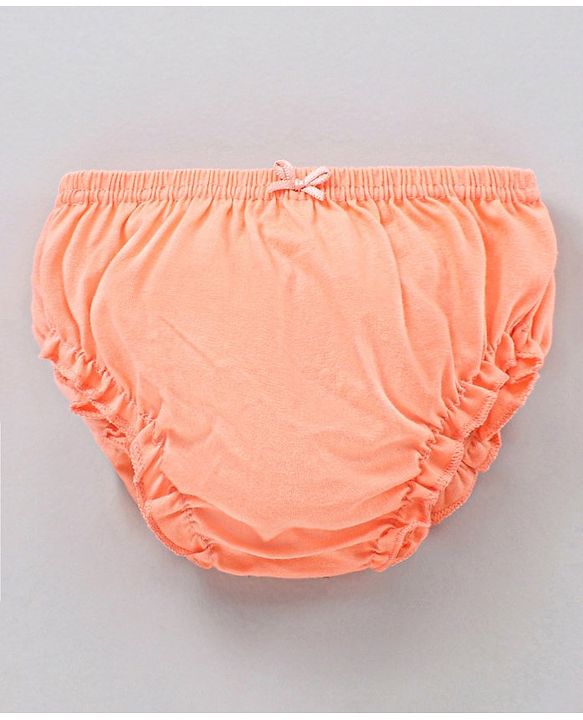 Babyhug 100% Cotton Bloomers Pack Of 7 - Red Blue Green Yellow Pink Orange