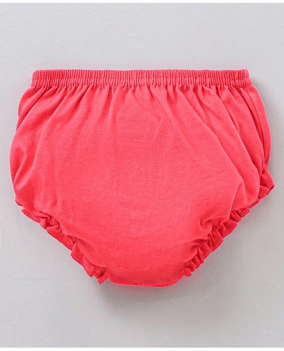 Babyhug 100% Cotton Bloomers Pack Of 7 - Red Blue Green Yellow Pink Orange