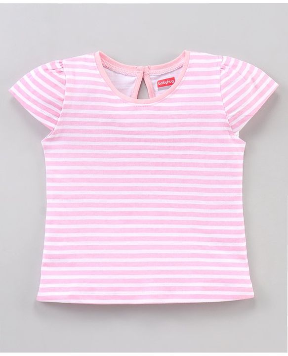 Babyhug Half Sleeves Tee Printed Pack of 7- Multicolor