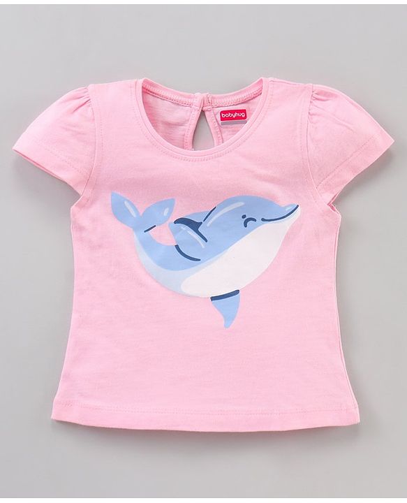 Babyhug Half Sleeves Tee Printed Pack of 7- Multicolor