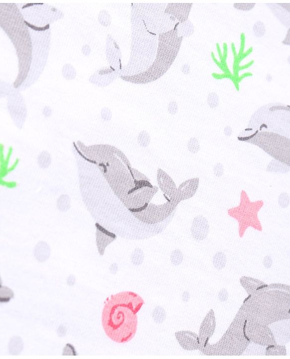 Babyhug Half Sleeves Tee Printed Pack of 7- Multicolor