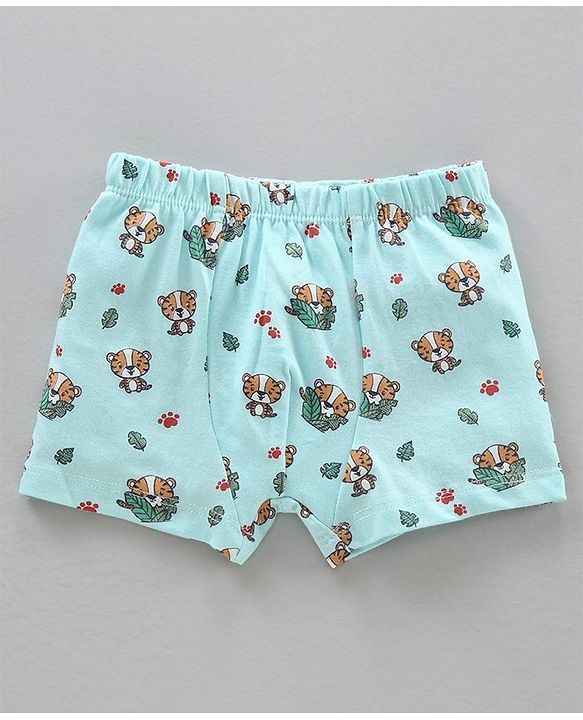 Babyhug Cotton Briefs Striped & Printed Pack of 3 - Multicolour