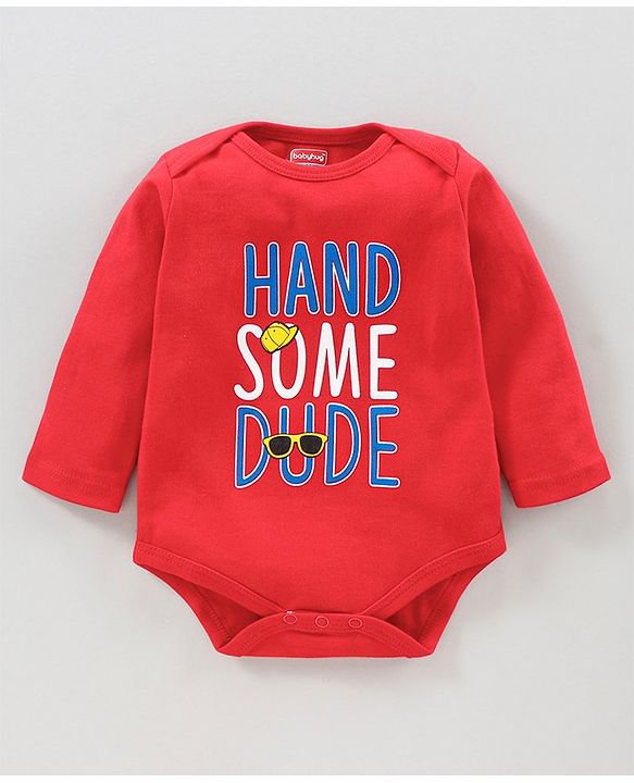 Babyhug  Full Sleeves Onesies Pack of 5 - Multicolour