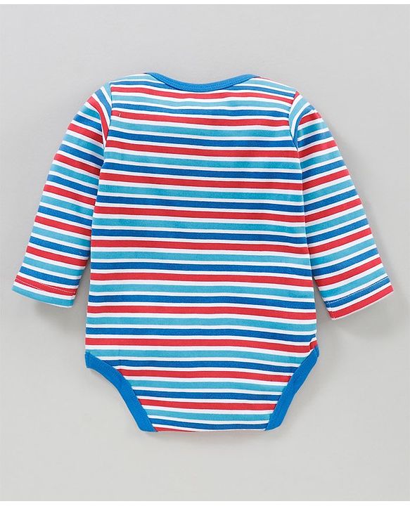 Babyhug  Full Sleeves Onesies Pack of 5 - Multicolour