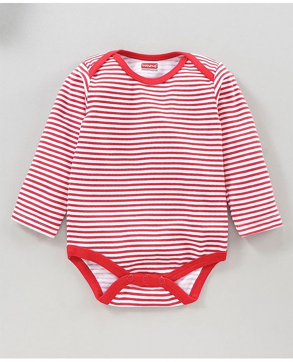 Babyhug  Full Sleeves Onesies Pack of 5 - Multicolour
