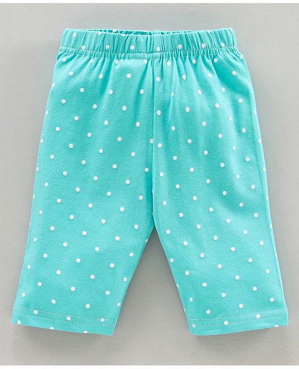 Babyhug Three Fourth Length Lycra Leggings Pack of 3 - Multicolor