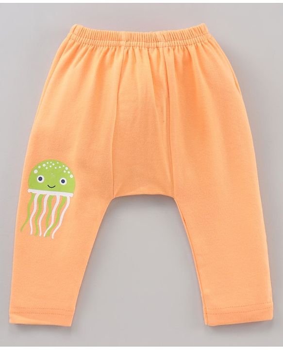 Babyhug Antimicrobial Wash Ankle Length Diaper Pants Pack of 5 - Multicolour