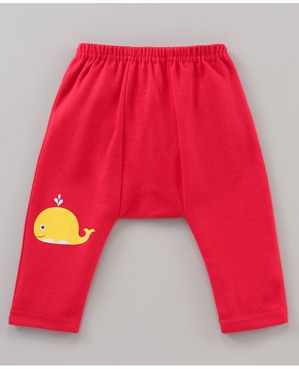 Babyhug Antimicrobial Wash Ankle Length Diaper Pants Pack of 5 - Multicolour