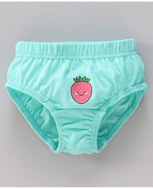 Babyhug Antibacterial Finish Panties Fruits Printed Pack of 5 - Multicolour