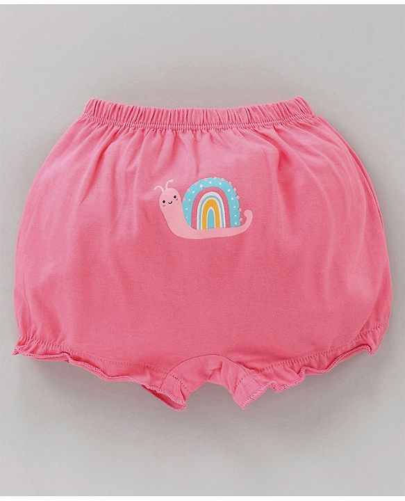 Babyhug 100% Cotton Bloomer Pack of 3 - Multicolor