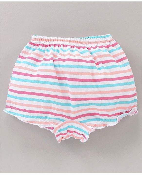 Babyhug 100% Cotton Bloomer Pack of 3 - Multicolor