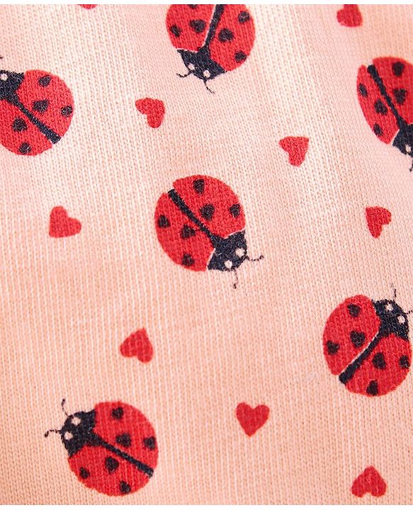Babyhug Cotton Bloomers Stripes & Polka Dots Print Pack of 3 - Red White