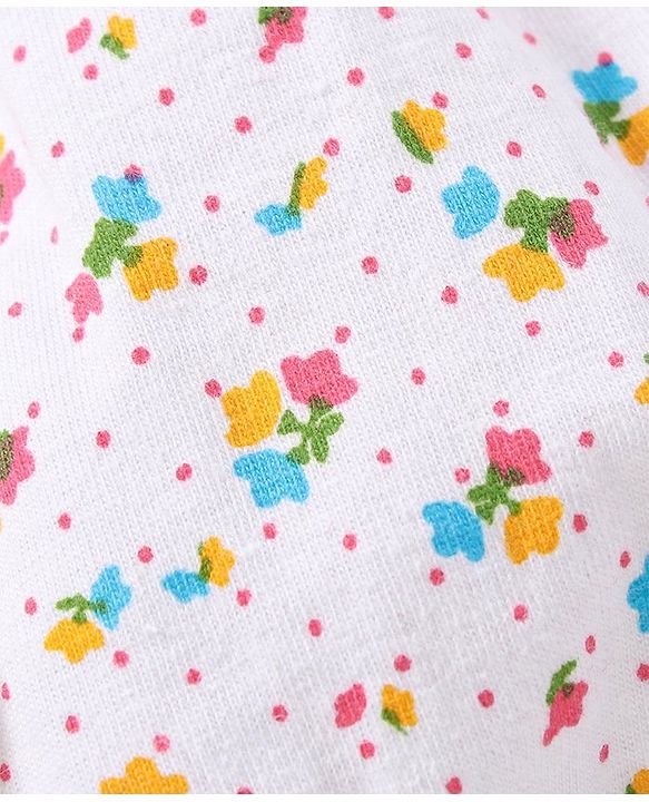 Babyhug Cotton Bloomers Stripes & Polka Dots Print Pack of 3 - Red White
