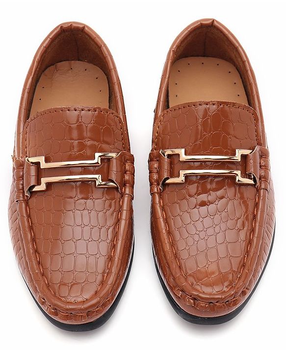 Cute Walk by Babyhug Party Wear Shoes - Brown