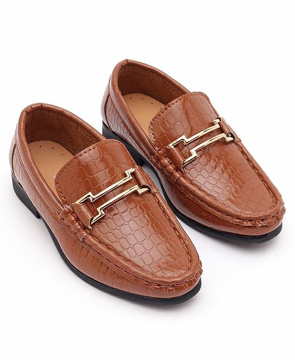 Cute Walk by Babyhug Party Wear Shoes - Brown