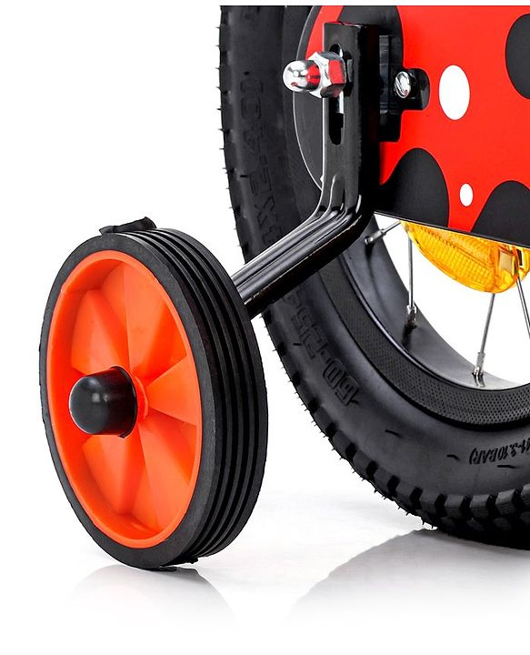 Babyhug Rapid Bicycle With Bell Red Black - 14 Inches