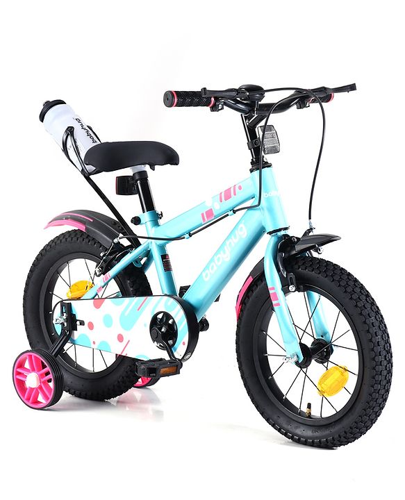 Babyhug Rapid Bicycle With Bell Red Black - 14 Inches