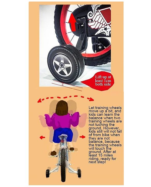 Babyhug Rapid Bicycle With Bell Red Black - 14 Inches