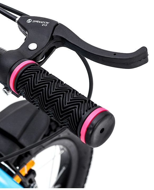 Babyhug Rapid Bicycle With Bell Red Black - 14 Inches