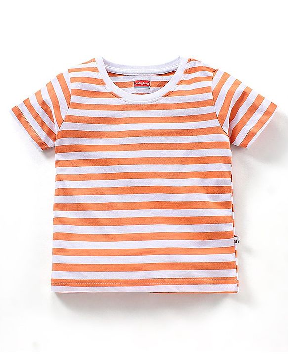 Babyhug Half Sleeves T-Shirts Multi Print Pack of 7 - Multicolor
