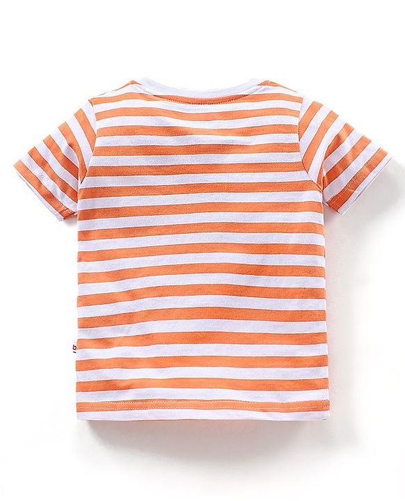Babyhug Half Sleeves T-Shirts Multi Print Pack of 7 - Multicolor